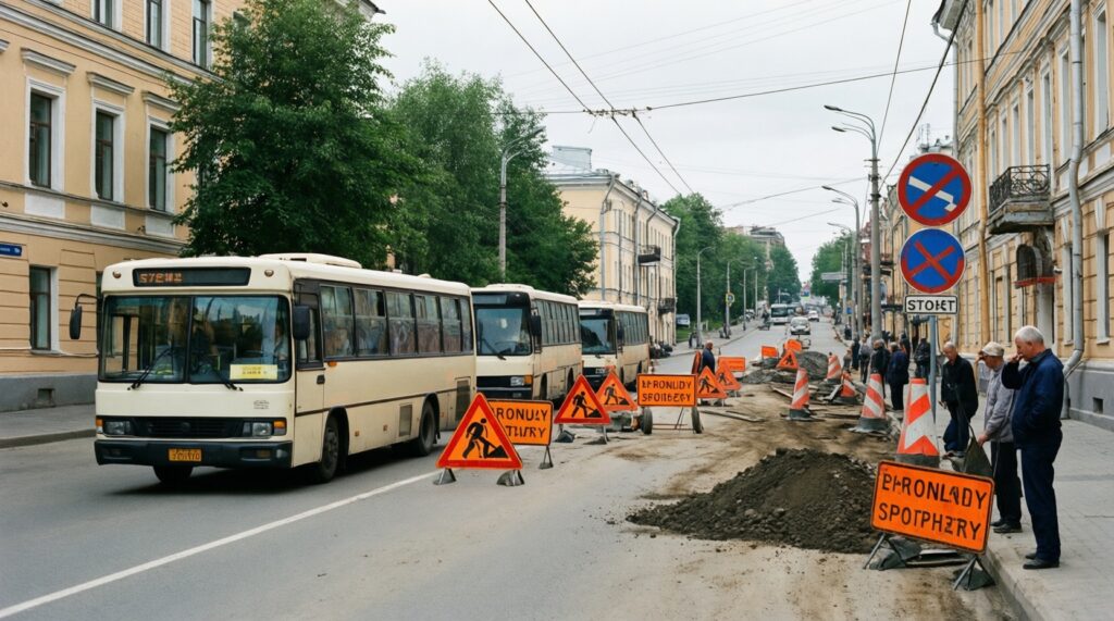 Дороги и ремонты: где перекрытия во Владивостоке и как меняются маршруты - иллюстрация
